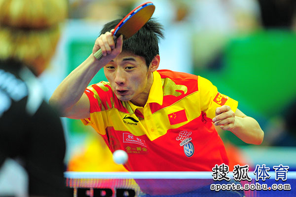 英格兰队逆转中国队,张继科状态火热 英格兰队逆转中国队,张继科状态火热